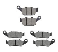 AHL 3 paires Plaquettes de frein kit pour XL 600 Transalp 1997-2000 / XL 650 VY/V1-V7 Transalp 2000-2007