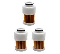 AHL 3 pièce filtre à essence Compatible avec Yamaha 68V-24563-00-00, Mercury 881540, Sierra 18-7979，600-295,8815，Mal 937961, Yamaha Mercury 50 60 75 90 115 hp 4 Stroke Outboard Motor