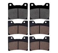 AHL kit Plaquettes de frein pour yamaha TDM 850 1996-2001 / FZR 600 1990-1993 / FZR 600 R 1994-1995 / FZR 1000 EX UP 1989-1990 / V-MAX 12 1993-2003 / FJ 1200 A (ABS Model) 1991-1995