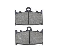 AHL-moto Plaquettes de frein Avant pour Kawasaki ZZR 1100 (ZX 1100 C1-C3) (D1-D9) 1990-2001 (Semi-métal)