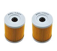 AHL- Motocyclette Filtre à Huile 2 pcs pour Beta Alp 4T 125 125 2001-2005/Alp 4T 200 200 2001-2008/200 Urban 200 2008-2016