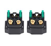 AHL Relais solénoïde de démarreur compatible avec Yamaha ATV YFM350 YFM400 YFM450 YFM660 YFM 350 400 450 660 Raptor Grizzly Kodiak Wolverine Big Bear 2003 2004 2005 2006 2007 208 Lot de 2