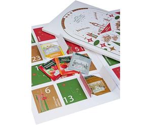 Ahmad Tea advent calendar 2025 - 24 different tea bags - Christmas calendar 2025 - Black, green, fruit and herb tea - 24 types - 46.8g