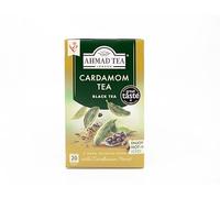 Ahmad Tea Cardamom Tea | Black Tea - 20 Teabag Sachets | Chaleureux, parfumé et épicé