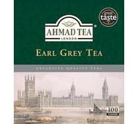 Ahmad Tea Earl Grey, 110 Poches de Thé, 220 g