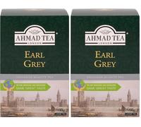 Ahmad Tea Earl Grey Thé noir en vrac 500 g (Lot de 2)