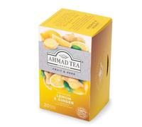 Ahmad Tea - Infusion Ahmad Citron et Gingembre - 20 sachets