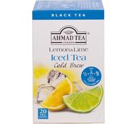 Ahmad Tea Lemon & Lime Cold Brew Iced Tea, 20 bags - 1 unit | Vif, zesté et rafraîchissant