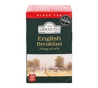Ahmad Tea London English Breakfast, Thé Noir, Boite de 20 sachets, 40 g