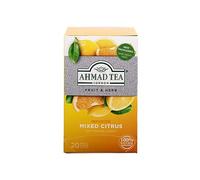 Ahmad Tea Lot de 6 paquets de 20 sachets de thé aux agrumes et aux plantes