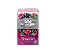 Ahmad Tea Mixed Berries (Pack of 1, Total 20 Aluminium Foil Envelopes) [Grocery]