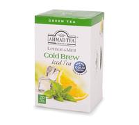Ahmad Tea Thé glacé vert citron et menthe - 6 x 20 sachets de thé