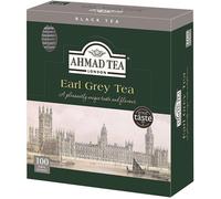 Ahmad Tea Earl Grey Thé Noir 100 Sachets dans Sac Alu Earl Grey 200 g 100 Unités