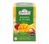 Ahmad Tea - Thé vert Ahmad Mangue et Litchi - 20 sachets