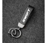 AHMESA Porte-clés de Voiture, pour Suzuki Swift Voiture Accessoires de Voiture Porte-clés pour Hommes et Femmes,Gris