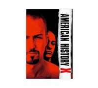 ahnld American History X (1998) Film Cover Canvas Poster Poster Toile Décoration Murale Salon Chambre 20 x 30 cm