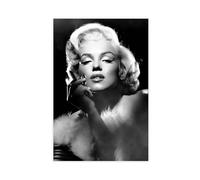 ahnld Portrait classique de Marilyn Monroe C. années 1950 - Impression sur toile pour décoration murale de salon, chambre à coucher (30 x 45 cm)