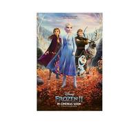 ahnld Poster du film La Reine des Neiges II - Décoration murale pour salon, chambre à coucher - 30 x 45 cm