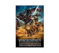 ahnld Poster du film Transformers 2 Revenge of The Fallen - Impression sur toile - Décoration de chambre à coucher, bureau, chambre - Cadeau 30 x 45 cm