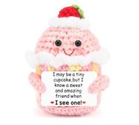 AHONEY Cadeaux d'amitié pour femme, cartes d'affirmation positive, soutien émotionnel, gâteau d'anniversaire amusant pour meilleure amie, cadeau d'anniversaire pour elle, meilleure amie, sœur, travail