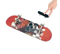 Ahorn Finger Skateboard Mini Fingerboard Creative Hand Toy | Durable Maple Wood Deck Deck 3,85 x 1,1 Inch, Fun Stress Reliever, Desk Toy, Party Favor Birthday Gift Children Teens Boys