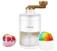 AHOUGER 2023 Machine Glace PiléE Portable, Machine Granita Glacon Machine Glace Italienne, Smoothie Libre, Sans BPA