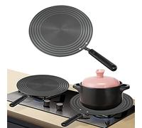 AHOUGER Diffuseur De Chaleur Pour CuisinièRe à Gaz, Plaque De DéCongéLation Multifonctionnelle Pour DéCongéLation Des Aliments CongeléS, Plaque Conductrice De Chaleur à éConomie D'éNergie,28cm