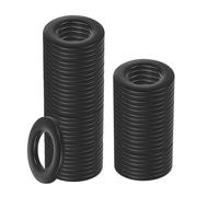 AHRLIC Lot de 50 rondelles plates M8 noires en acier inoxydable 304 pour vis et boulons, rondelles métalliques anti-corrosion M8 x 16 mm pour distribution de charge dans le bricolage, l'automobile, la