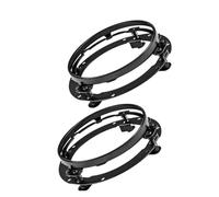 AHRPKAMERD Optique De Phare Pour Land Pour Rover Pour Defender 4X4 7 Pouces 1 Paire Voiture Phare LED DRL Avant Pare-chocs Ensemble De Phares Feu Avant Voiture(Only 2pcs Bracket)