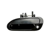 AHRPKAMERD Poignée Porte Extérieure 1 Pièce Pour ACCORD Pour Type R CH1 CF9 CG5 CG1 1998 1999 2000 2001 2002 Décoration De Poignée Porte Extérieure Noire Voiture(Front Left)