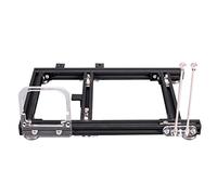 AHSATA ITX - Carte mère DIY - Cadre ouvert - Dissipation de la chaleur - Alliage d'aluminium - Banc d'essai de carte mère - Ordinateur - Balle d'essai - Boitier d'air - Boîtier PC - Châssis pour Black