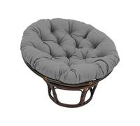 AHSBND Coussin de chaise Papasan pour extérieur : Coussins de remplacement en nid d'oeuf imperméables, hamacs respirants, coussin de siège pour balançoire rond, coussin doux et supportant pour jardin