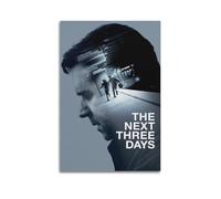AHSEOIWRJH Affiches « The Next Three Days » - Impression vintage - Art mural - Peinture décorative esthétique sur toile pour salon, chambre à coucher - 20 x 30 cm - Style sans cadre