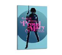 AHSEOIWRJH Poster du film Proud Mary 1 - Impression vintage - Art mural décoratif - Esthétique - Décoration sur toile pour salon, chambre à coucher - 60 x 90 cm - Style cadre