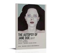 AHSEOIWRJH Poster « The Autopsy of Jane Doe » - Impression vintage - Décoration murale décorative sur toile pour salon, chambre à coucher - 30 x 45 cm - Style cadre