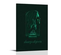 AHSEOIWRJH Sharp Objects Affiches, impression vintage, art mural, peinture esthétique, décoration sur toile pour salon, chambre à coucher, 20 x 30 cm, style cadre