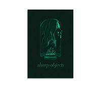 AHSEOIWRJH Sharp Objects Affiches, impression vintage, art mural, peinture esthétique, sur toile, décoration pour salon, chambre à coucher, 20 x 30 cm, style sans cadre