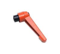 AHSKY Filetage Externe poignée réglable Levier poignées de Serrage Filetage Bouton en métal Machines Outils diamètre M4-M16 Longueur 10-100mm (Color : Orange, Size : KTDF-M16)