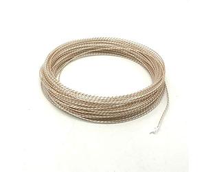 AHSKY TS-Xian, 1m-100m / Rouler Le Chauffage électrique DIY Fil Chauffant chauffé au Volant Blansket chauffé, 5V 12V 24V 36V 48V Câble Chauffant (Length : 15 Meters, Specification : 5 Ohm)