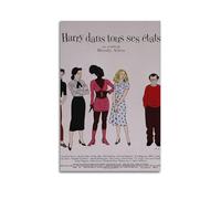 AHSUEWQRUH Harry DECONSTRUCTING Poster mural sur toile pour salon, chambre à coucher, 40 x 60 cm, sans cadre