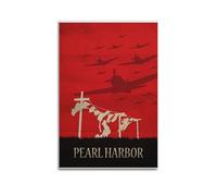 AHSUEWQRUH Pearl Harbor2 Poster mural sur toile sans cadre pour salon, chambre à coucher, 30 x 45 cm