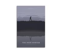 AHSUEWQRUH Poster The Deer Hunter1 - Art mural sur toile - Impression artistique moderne et esthétique pour salon, chambre à coucher - 30 x 45 cm - Style sans cadre