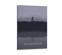 AHSUEWQRUH Poster The Deer Hunter1 - Art mural sur toile moderne et esthétique - Peinture pour salon, chambre à coucher, chambre à coucher - 20 x 30 cm - Style cadre