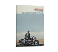 AHSUEWQRUH The Bikeriders Poster mural sur toile pour salon, chambre à coucher, 60 x 90 cm, style cadre