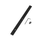 AHTCPO Base de Monture de Rail 20mm Adaptateur de Conversion, 25 Fentes, Longueur 257mm, Convertisseur de Monture de Visée en Alliage d'Aluminium Léger