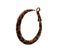 AHTCPO Ensemble Boucles Velours à Motif Léopard Vintage, Boucles Simples Raffinées, Bijoux Quotidiens Tendance, Mixte pour Tous, Adapté à Porter et Offrir Dans Toutes Les Occasions(4cm)