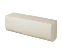 AHTCPO Housse Anti-PoussièRe Climatiseur Mural Domestique, Housse de Climatisation éLastique en Cuir Tout Compris, avec Cordon de Serrage RéGlable(Off-White,M)