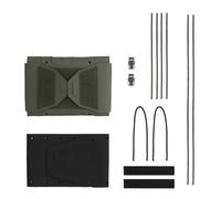 AHTCPO Pochette Médicale Micro IFAK, Petite Trousse de Premiers Secours Compacte Molle, Sac de Survie d'urgence, pour ActivitéS de Plein Air(Green)