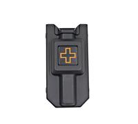 AHTCPO Porte-Garrot, Équipement MéDical Pivotant, Fixation à la Taille, Molle pour Le Personnel Militaire, la Police et Les Pompiers(Orange)
