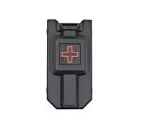 AHTCPO Porte-Garrot, Équipement MéDical Pivotant, Fixation à la Taille, Molle pour Le Personnel Militaire, la Police et Les Pompiers(Red)